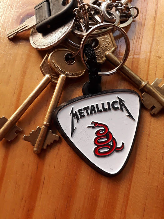 Ameba | Metallica Rock/Metal Band Logo Keychain