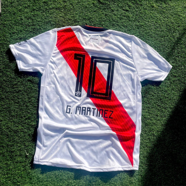 Camisetas de Fútbol River Plate 2018 Copa Libertadores Champions Tee - Pity Martínez, Quintero & Enzo Pérez