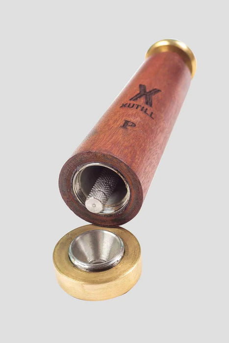 Xutill | Telescope Pepper Grinder with Wooden Case - Premium Seasoning Mill Molinillo Pimentero