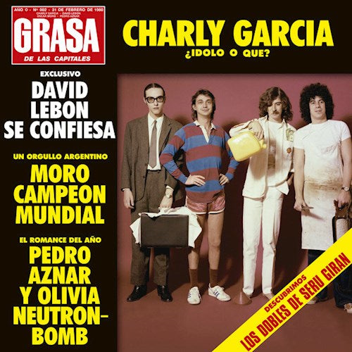 Seru Giran Vinyl - R&P Castellano: La Grasa de las Capitales - Argentine Rock Classic LP
