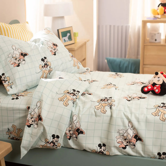 Arredo | 1-Piece Mickey Friends Polyester Bed Sheet Set | Sleep Peacefully, 100% Polyester
