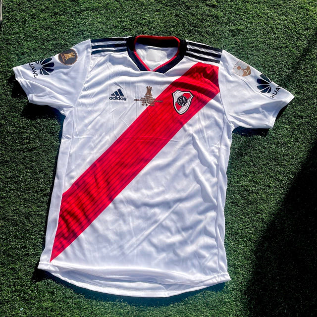 Camisetas de Fútbol River Plate 2018 Copa Libertadores Champions Tee - Pity Martínez, Quintero & Enzo Pérez