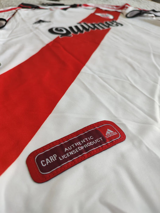 Adidas River Retro 2001/02 Aimar 10 Home Jersey - Authentic Tribute to River Plate's Glorious Past