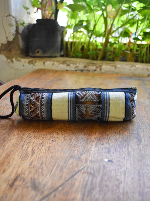 Aguayo Fabric Pencil Case - Stylish Cloth Cartuchera De Tela De Aguayo (Various colors)