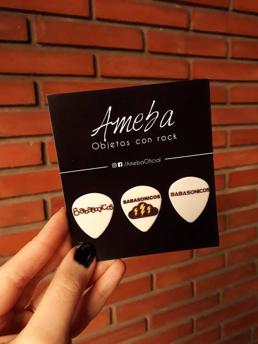 Ameba | Inspired by Babasónicos Set - 3 Picks for Guitarists