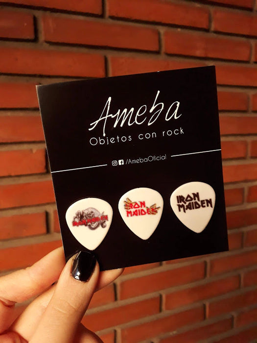 Ameba | Inspired by Iron Maiden Set - 3 Picks for Guitarists