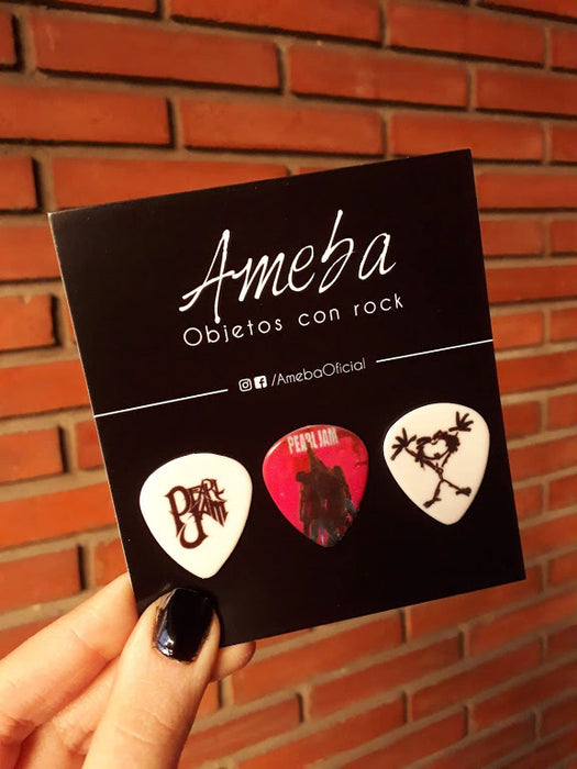Ameba | Inspired by Pearl Jam Set - 3 Picks for Guitarists