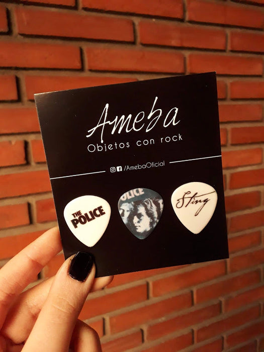 Ameba | Inspired by The Police Set - 3 Picks for Guitarists
