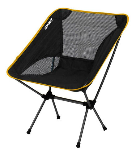 Compact Spinit Folding Camping Chair with Transport Bag 0