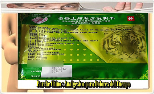 Chinese Analgesic Patch for Body Pains x 40 Patches 1
