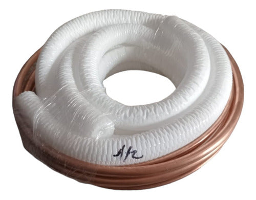 Copper Pipe and Shielded Thermal Insulation Kit 1/4 - 1/2 0