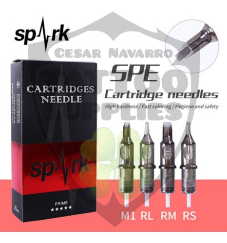 Spark Prime Tattoo Machine Pen RL3 x 5 Cartridge 1