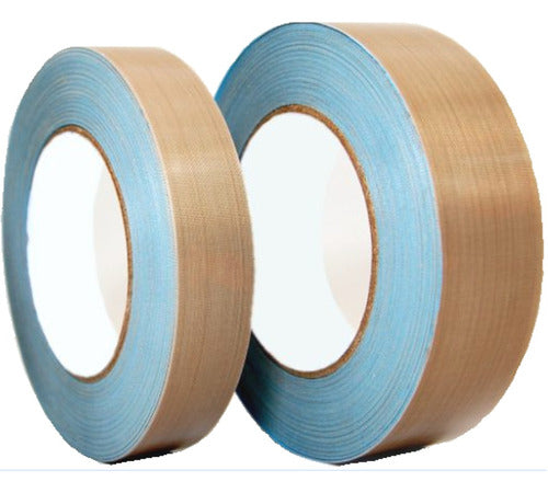 13mm 130mic x 3 Mt Teflon Adhesive Tape - Ideal for Sealing Machines 0