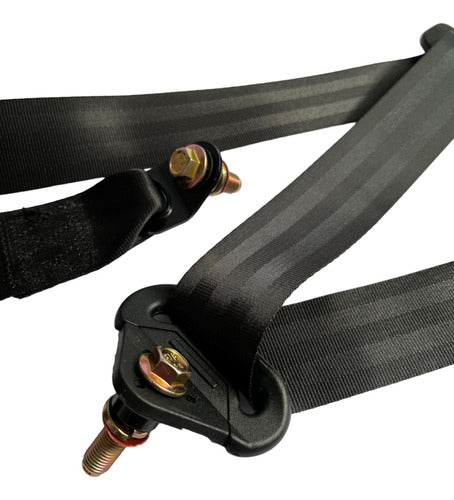 Front 3-Point Inertial Safety Belt x2 - Approved 3