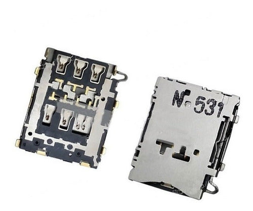 Samsung SIM Card Reader Socket for A3 A300 A5 A500 A7 A700 - TECNOLAND 1