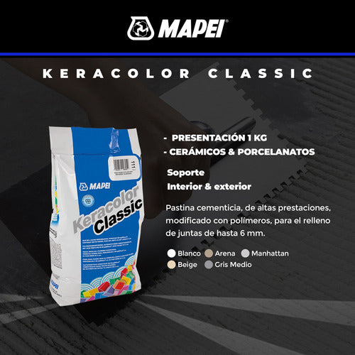 Combo High-Resistance Glue + Adesilex Grout 2
