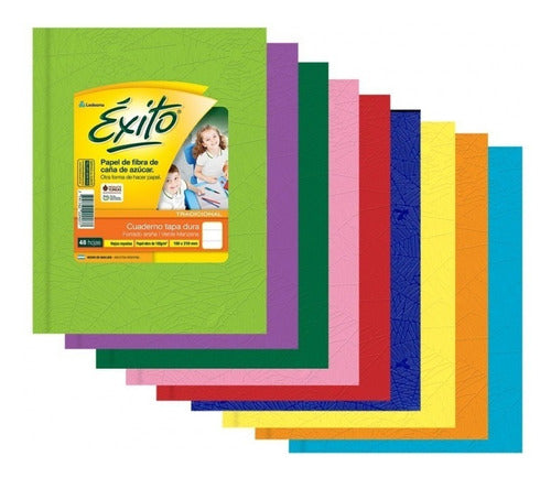Pack of 5 Éxito E1 Hardcover Notebook 48 Sheets Spider Web Green Ruled 1