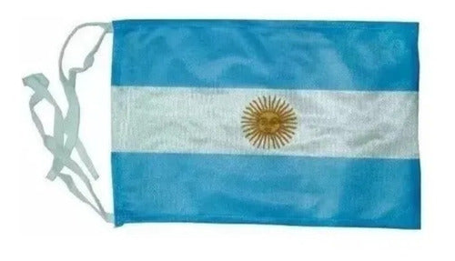 Nautical Argentina Flag with Sun 20x30cm 0