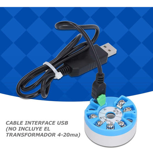 USB Interface Cable for Programmable 4-20mA Transmitter 3