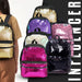 Girls' Reversible Sequin Influencer Backpack Urban Bicolor 38