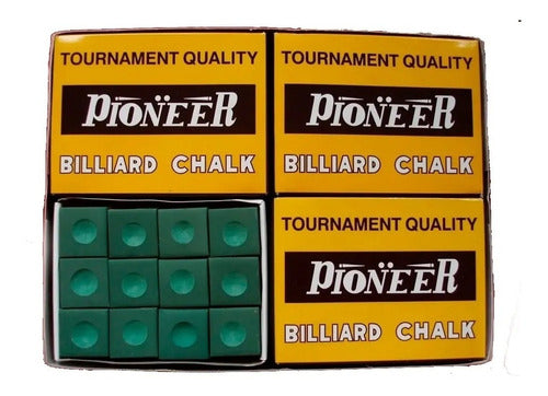 Pioneer Pool Billiard Professional Chalk Box 12 Units 5
