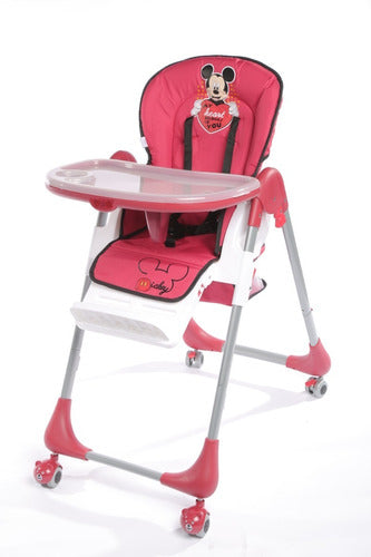 Disney Baby High Chair 2 Trays 6 Heights Reclining 0