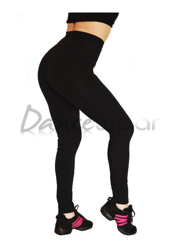 Women's High Waist Cotton and Lycra Leggings with Supportive Band 1