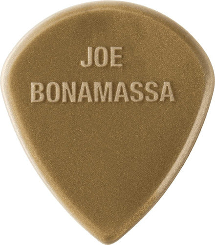 Jim Dunlop Bonamassa Jazz III Gold Guitar Picks, Pack of 24 0