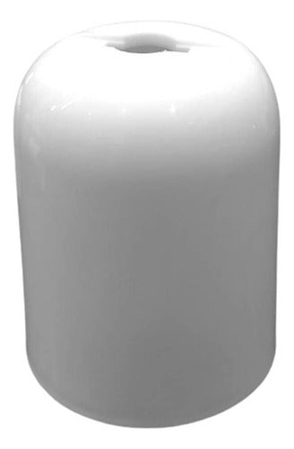 Pack of 15 White PVC Capuchon for Lamp Holders 0