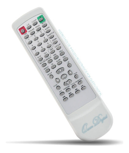 Remote Control for DVD Players Compatible with Bluesky Premier, Coby, Haier, Cosmos 0