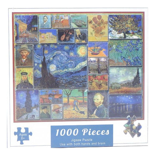 1000-Piece Van Gogh Paintings Puzzle by Faydi 0