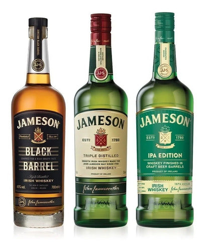 Combo Whisky Jameson Black Barrel - Original - IPA 1