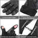 Newdoar Winter Touch Screen Gloves, Windproof Snow Gloves for Outdoor Activities 5