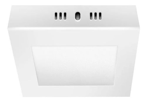 Square 6W LED Flush Mount Panel Light Warm Cool 400 Lumens 0