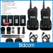 Set of 2 Gadnic 10w Walkie Talkie Radios with 1-Year Warranty 128ch VHF UHF 7