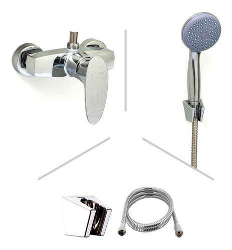 Mozart 7230 Outdoor Shower Faucet Monobloc without Transfer 1