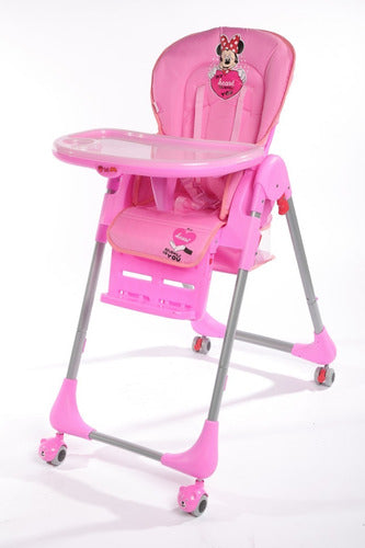 Disney Baby High Chair 2 Trays 6 Heights Reclining 5