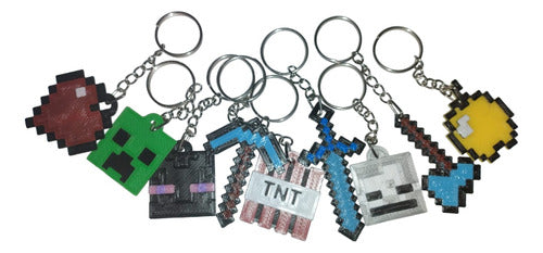 Minecraft Keychain Souvenir Set of 50 Units 0