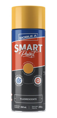 Smart Paint AA Fluorescent Orange 350ml/250g Aerosol Enamel 0