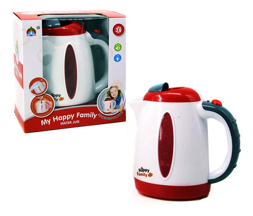 Toy Kettle with Light and Sound Happy Family Mundo Cla D205 0