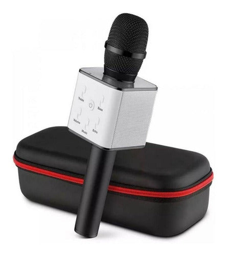 Wireless Bluetooth Karaoke Microphone Speaker + Case **The Best** 14