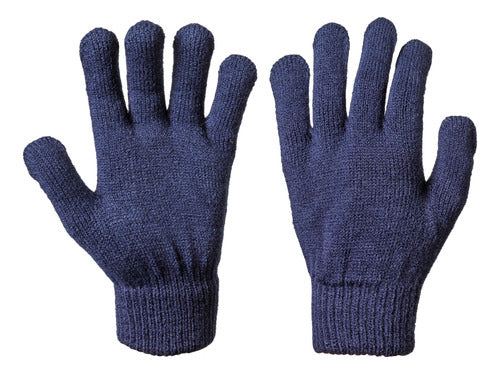 Double Knit Wool Basic Winter Men's Glove Art.803 0