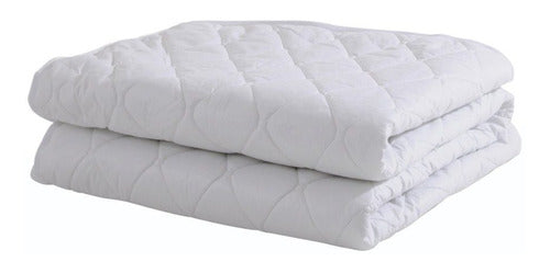 Quilted Mattress Protector 140x190 Double Bed 0