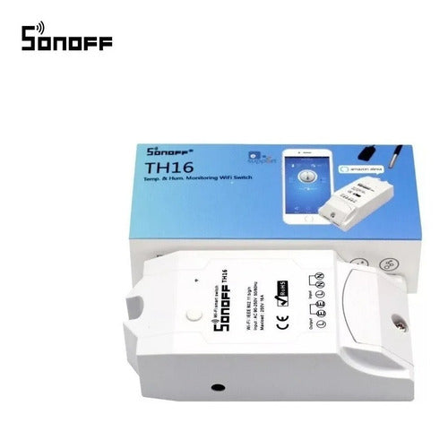 Sonoff TH16 WiFi Temperature and Humidity Sensor Switch 0