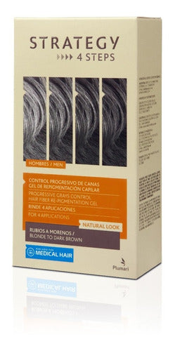 Strategy Hair Repigmentation Gel for Gray Hair 4 Steps 0