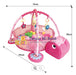 3-in-1 Baby Gym Playmat with Soft Blanket and Mobile Turtle 19