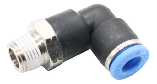Quick Connector Elbow Fitting for Hose Ø3/8" NPT 1/4" CA 0