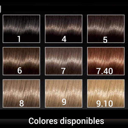 Natural Hair Curtain 2 Turns D 40cm Length + 3 Combs 3