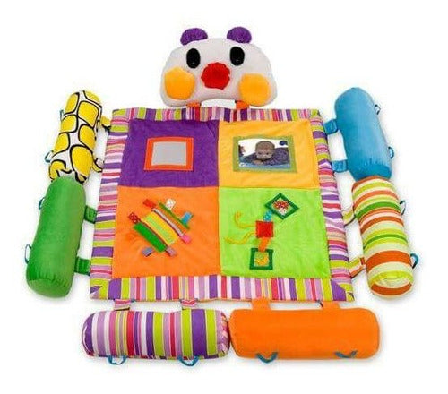 Educational Clown Blanket 1.20*1.20 with Removable Pillows 0