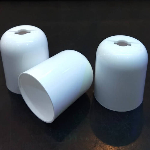 Pack of 15 White PVC Capuchon for Lamp Holders 1